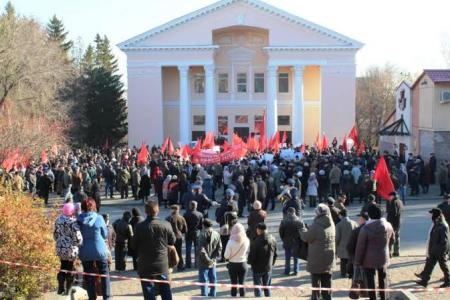 Пензенская область. Коммунисты области отметили годовщину Революции