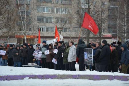 В Вологде состоялся митинг протеста против дополнительного сбора с владельцев большегрузных автомобилей