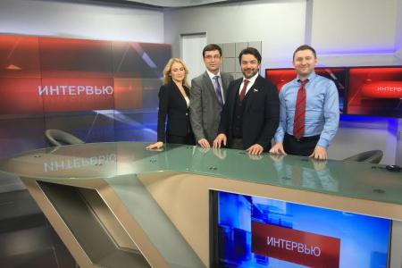 Депутат-коммунист Госдумы А.А. Ющенко встретился с руководством и командой ГТРК «Башкортостан»