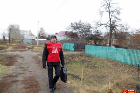 Тамбовская область. Агитационная бригада посетила Гавриловский район 