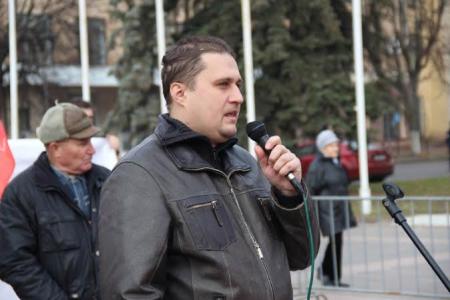 Брянские коммунисты отпраздновали 98-ю годовщину Великой Октябрьской социалистической революции митингом