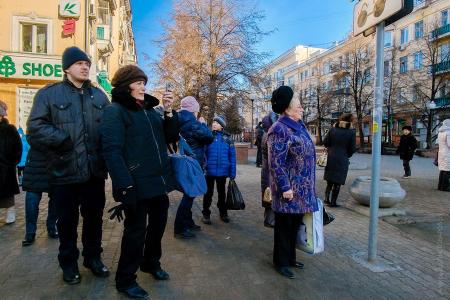 Красноярские коммунисты отметили 98-ую годовщину Великого Октября