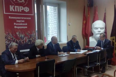 Владимир Поздняков провёл рабочую встречу с членами фракции КПРФ в Законодательном собрании Забайкальского края
