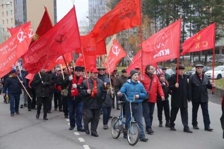 Вперед, к победе Великого Октября! Торжественные мероприятия в Ленинградской области