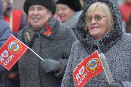 Ивановские коммунисты отметили годовщину Великого Октября