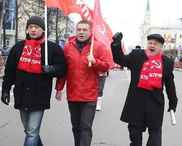 Ярославцы отметили годовщину Великого Октября
