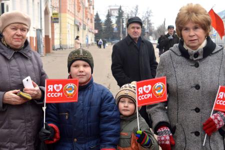 Ивановские коммунисты отметили годовщину Великого Октября