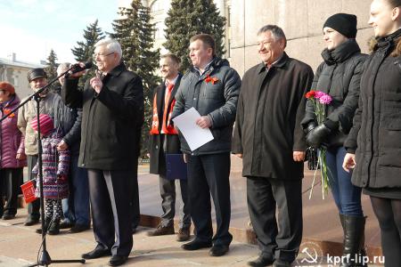 Великий Октябрь в Липецке