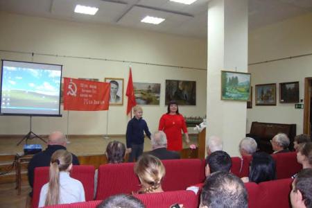 Калужская область. В Людиново прошла торжественная встреча в честь Дня рождения Ленинского Комсомола
