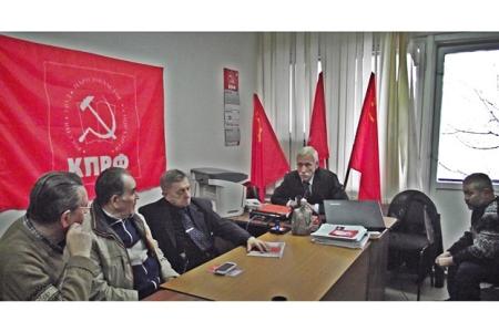 Татарстан. Депутат-коммунист Госдумы В.П. Пешков встретился с активом КПРФ Набережных Челнов