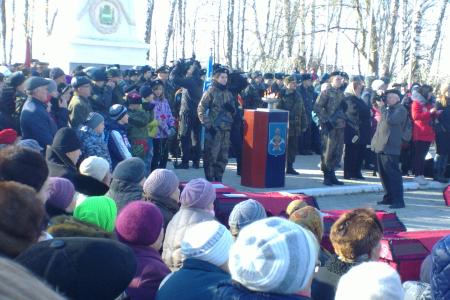 Подольские коммунисты и комсомольцы почтили память красноармейцев, погибших в сражении за Москву 