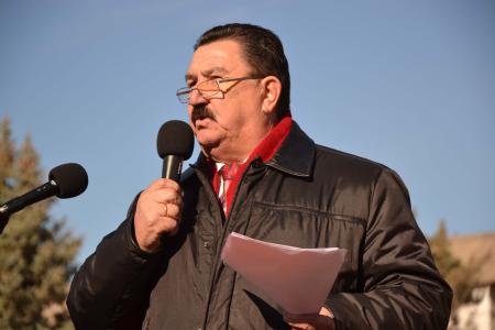 Астраханские коммунисты провели шествие и митинг, посвящённые 98-ой годовщине Великой Октябрьской социалистической революции 