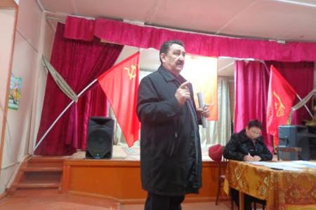 Астраханская область. В селе Ленино Енотаевского района состоялось собрание-протест
