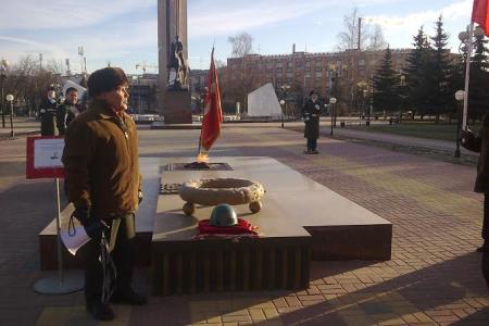 Калужские коммунисты провели автопробег «Дорогами войны» 