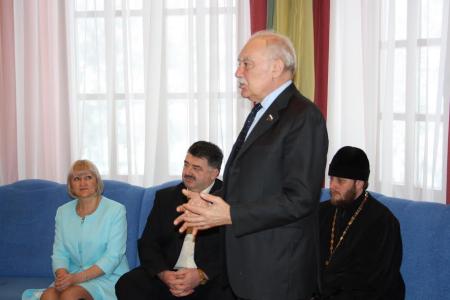 С.В. Муравленко встретился с воспитанниками Прохоровского православного детского дома