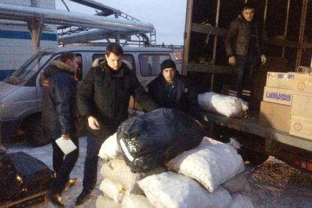 Тульский обком отправил очередную 47-ю по счету гуманитарную помощь на Донбасс
