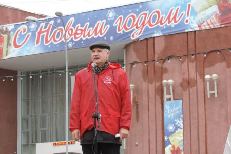 Ярославская область. Коммунисты изготовили и установили бюст И.В. Сталина в Рыбинске