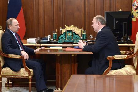 Г.А. Зюганов встретился с Президентом РФ В.В. Путиным