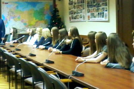 Ю.В. Афонин встретился с учащимися колледжа Министерства иностранных дел