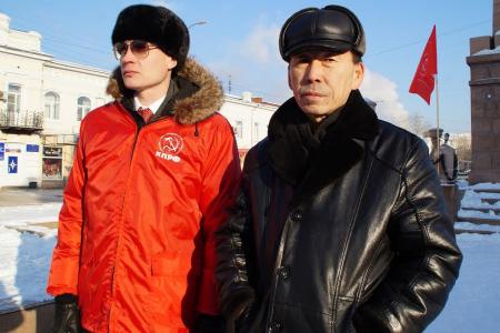 Республика Бурятия. В Улан-Удэ прошел митинг в поддержку дальнобойщиков