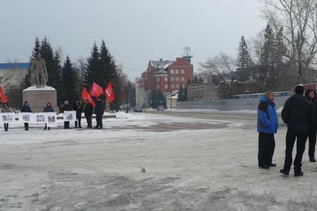 Акция протеста Анти-«Платон» в Республике Алтай