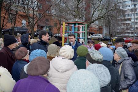 Олег Лебедев провел очередную массовую встречу с избирателями, жителями города Тулы