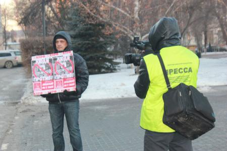 «Дальнобой, мы с тобой!». Тюменские коммунисты проводят акции солидарности с дальнобойщиками