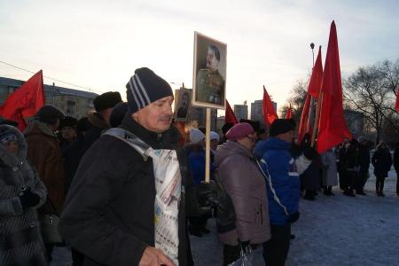 Красноярск: Сталин с нами!