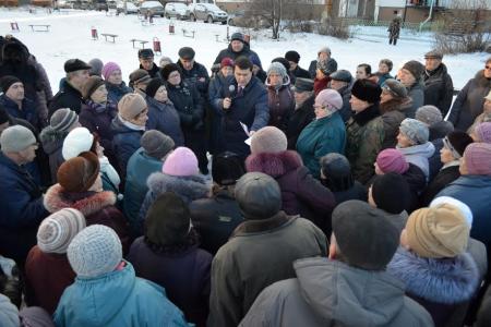 Депутат-коммунист Олег Лебедев провел массовую встречу с избирателями, жителями города Тулы