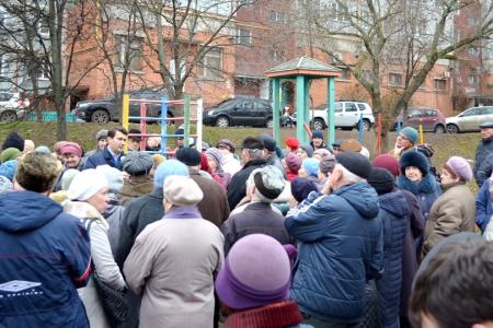 Олег Лебедев провел очередную массовую встречу с избирателями, жителями города Тулы