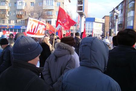 Алтайский край. Бийчане протестуют: "Требуем отменить решение о повышении тарифов"