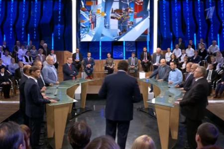 «Первый канал». Политика с Петром Толстым. «Пресс-конференция Владимира Путина: итоги»