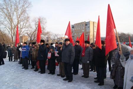 Красноярск: Сталин с нами!