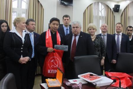 Делегация КПРФ во главе с К.К. Тайсаевым посетила КНР
