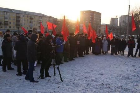 Красноярск: Сталин с нами!