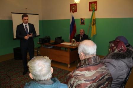 Лидер пензенских коммунистов Г.П. Камнев посетил Наровчатский район