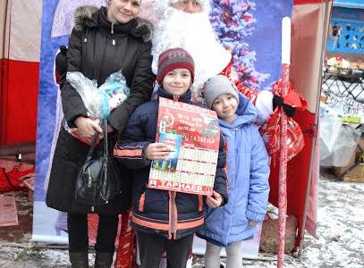 Красный Дед Мороз поздравляет нижегородцев с наступающим Новым годом