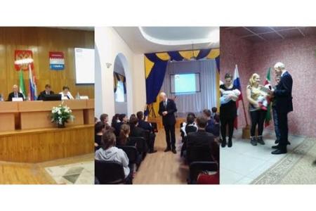 Виктор Пешков в рамках региональной недели посетил Заинский, Новошешминский и Нурлатский районы Республики Татарстан