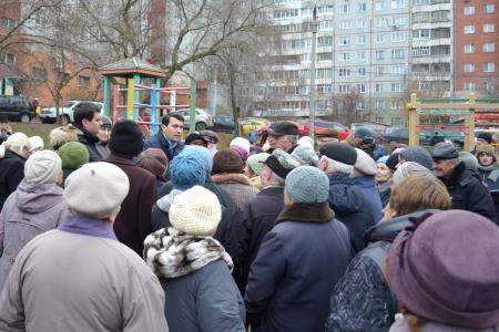 Олег Лебедев провел очередную массовую встречу с избирателями, жителями города Тулы