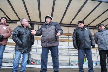 В Омске прошел пикет в рамках акции Анти-«Платон»