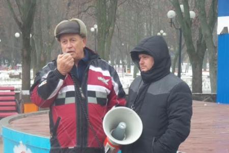Дальнобойщики в Белгороде продолжают бороться за отмену системы тройного налогообложения "Платон"