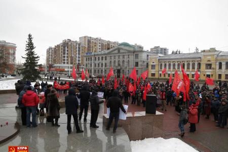 Тамбовская область. «Платон» – на свалку, правительство – в отставку!