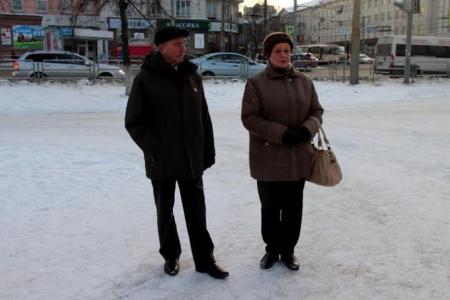 В Челябинске прошёл пикет в защиту детей войны
