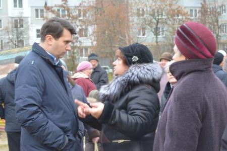 Олег Лебедев провел очередную массовую встречу с избирателями, жителями города Тулы