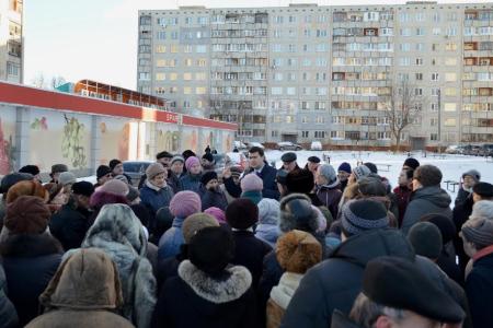 Депутат-коммунист Олег Лебедев провел массовую встречу с избирателями, жителями города Тулы