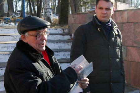 Приморский край. Депутат-коммунист Госдумы А.В. Корниенко принял участие в митинге в Партизанске