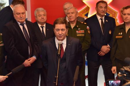 Г.А. Зюганов выступил на открытии выставки «Дни ЦСКА в Госдуме»