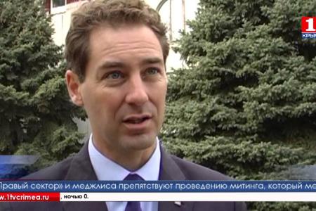 beyvora.ru: Мэра Феодосии, отметившегося футболкой "Дякую, що не москаль", задержали за участие в преступной группе