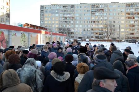 Депутат-коммунист Олег Лебедев провел массовую встречу с избирателями, жителями города Тулы