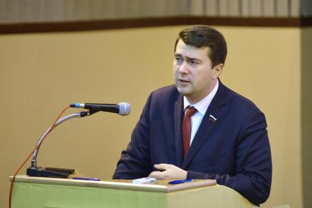 Олег Лебедев выступил на Всероссийской экологической конференции по сохранению водных биоресурсов